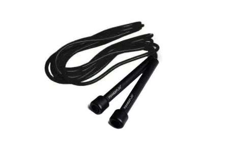Скакалка PowerPlay 4201 Basic Jump Rope чорна 2,8 m.