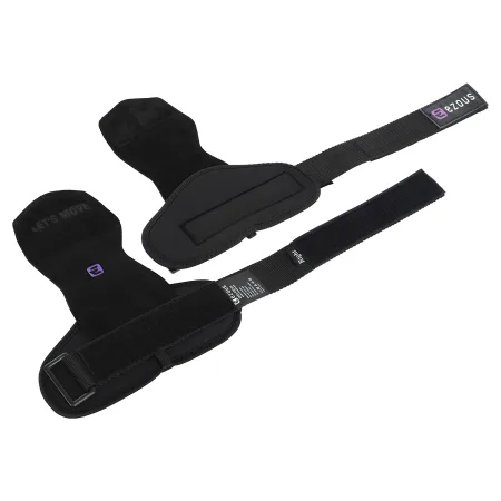 Накладки для підтягувань і тяг POWER GRASP PRO 2.0 EZOUS 2 шт чорний універсальний