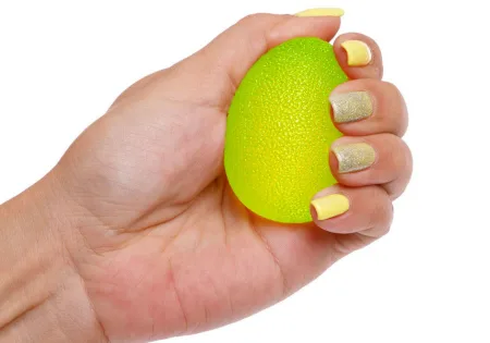 Еспандер кистьовий EasyFit Hand Boost (силіконове яйце) зелений