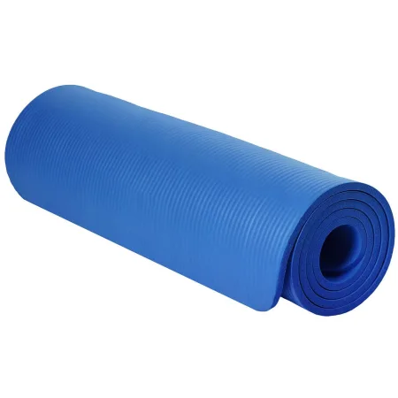 Килимок для йоги та фітнесу Power System PS-4017 NBR Fitness Yoga Mat Plus синій 180 х61 х1