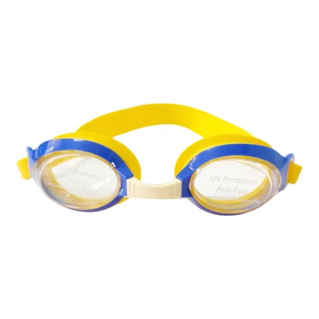 Окуляри для плавання дитячі - жовтий-синій