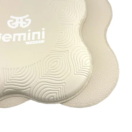 Підставка під коліно та лікоть для йоги та фітнесу 2 шт Бежевий