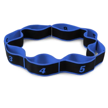 Еспандер з петлями для розтяжки PowerPlay PP_4311 Fitness Band Синя 88*4 см.