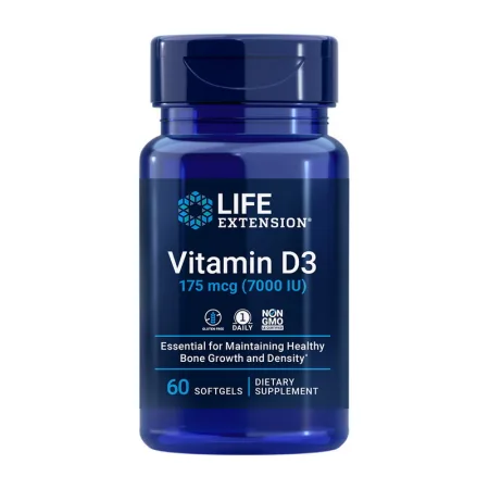 Vitamin D3 175 мкг 7,000 IU - 60 софтгель