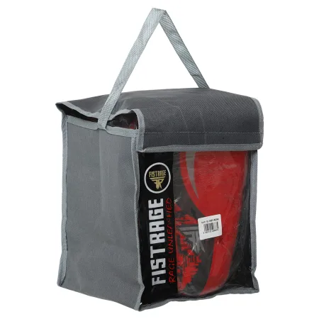 Лапа вигнута для боксу та єдиноборств FISTRAGE FURIOUS 2 шт червоний-чорний