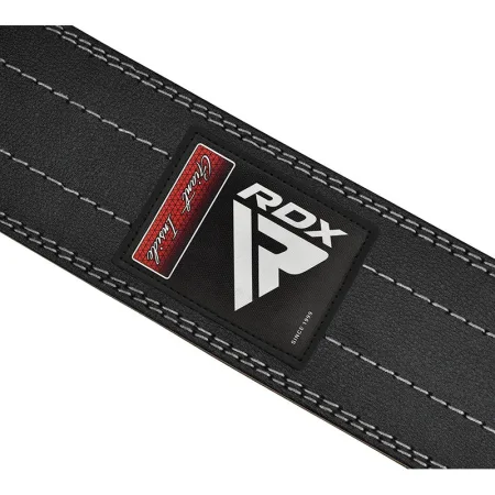 RDX RD1 Leather Powerlifting Belt White XL
