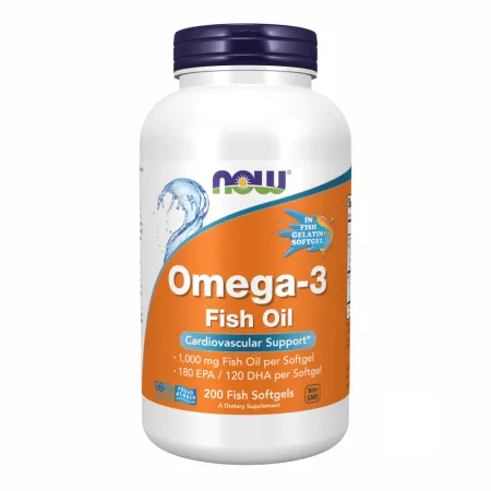 Omega-3 FO 1000 мг 180/120 Fish Gelatin - 200 софтгель