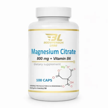 Magnesium Citrate - 100 капсул