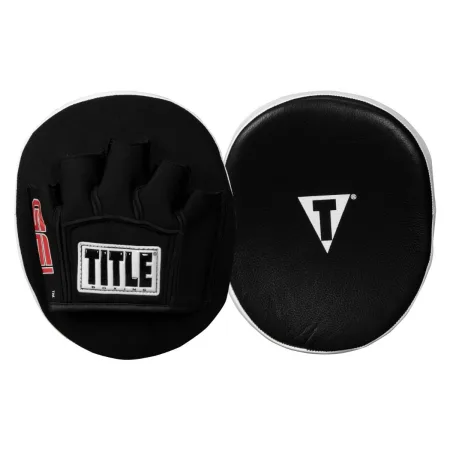 Лапи боксерські TITLE Boxing Gel Tech Punch Mitts 2,0 Black
