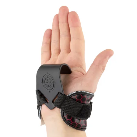 Гаки для тяги на зап'ястя Power System PS-3360 Hooks V2 Black/Red - L