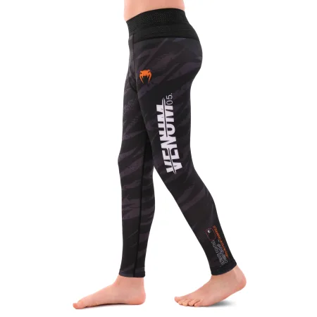 Костюм компресійний дитячий рашгард лонгслів штани та шорти VNM UFC FIGHT WEEK 2XS-L, чорний-сірий 9540B-9640B-V5031 L