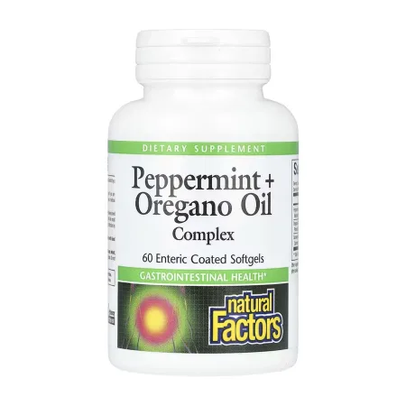 Peppermint+Oregano Oil Complex - 60 софтгель