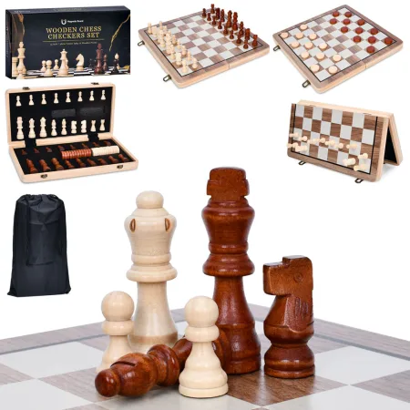 Шахи 2в1 магнітні