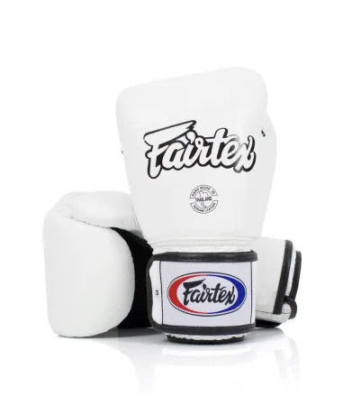 Боксерські рукавиці Fairtex BGV1 White 14 унцій (бинти в комплекті)