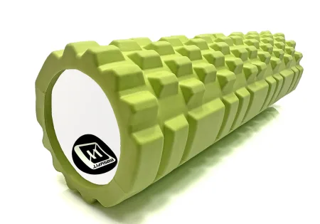 Масажний ролик EasyFit Grid Roller 45 см v.2,1 салатовий