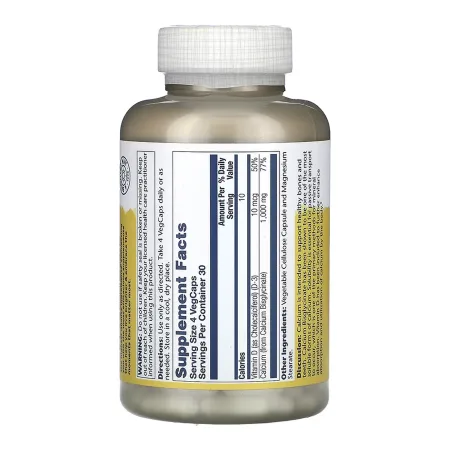 Calcium Bisglycinate with Vitamin D-3 1000 мг - 120 капсул