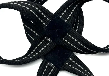 Лямки атлетичні EasyFit Infinity для станової тяги вісімки розмір - XL