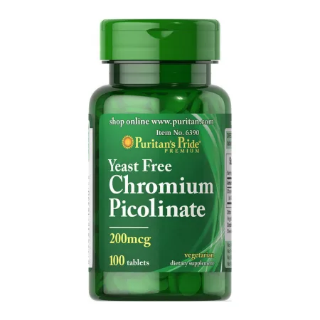 Chromium Picolinate - 200 мкг Yeast Free 100 табл.