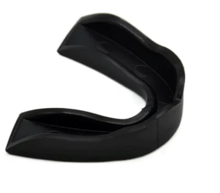 Капа боксерська PowerPlay 3317 SR доросла (вік 11+) чорна