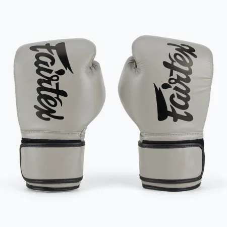 Боксерські рукавиці Fairtex BGV14 Grey 10 унцій (бинти в комплекті)