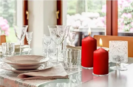 Набір свічок 4 шт. циліндр червоні sw40/60