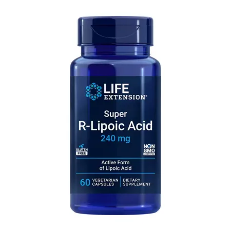 Super R Lipoic Acid - 240 мг 60 вегетаріанських капсул