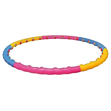 Обруч масажний хула хуп Hula Hoop COLOR BALL 0088 6 секцій