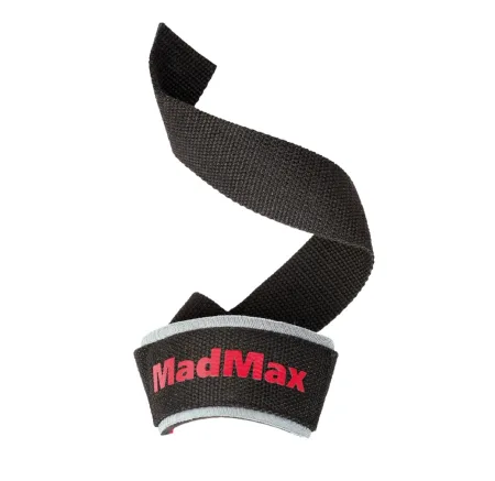 Лямки для тяги MadMax MFA-267 PWR Straps Black/Grey/Red