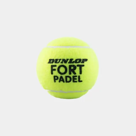 М'ячі для падл-тенісу Dunlop FORT PADEL 3PET 601555 (Оригінал)