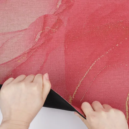 Килимок для йоги каучуковий лляний Sport 183 см 68 см 4 мм Flower