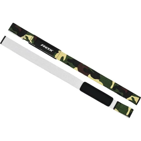 Лямки для тяги RDX W1 Gym Single Strap Camo Green Plus