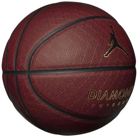 Баскетбольний м'яч Nike Jordan DIAMOND OUTDOOR 8 P СПУЩЕНИЙ ЯНТАРНИЙ/ЧОРНИЙ/МЕТАЛІЧНЕ ЗОЛОТО/ЧОРНИЙ розмір 7 Оригінал J.100.8252.891.07