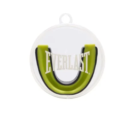 Капа боксерська EVERSHIELD DOUBLE MOUTH GUARD чорно-зелена універсальний (оригінал) P00003600