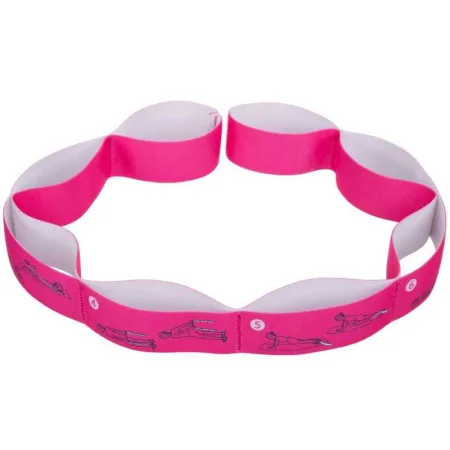 Стрічка для розтяжки еластичний еспандер Сірий