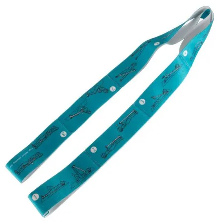 Стрічка для розтяжки еластичний еспандер Сірий