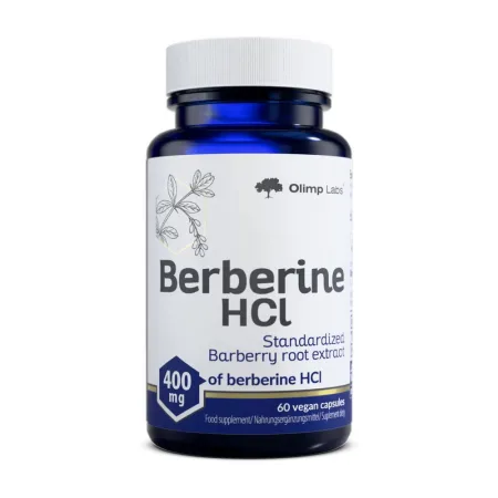 Berberine HCL 400 мг Barberry Root Extract - 60 капсул