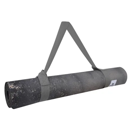Килимок для йоги каучуковий лляний Sport 183 см 68 см 4 мм Storm