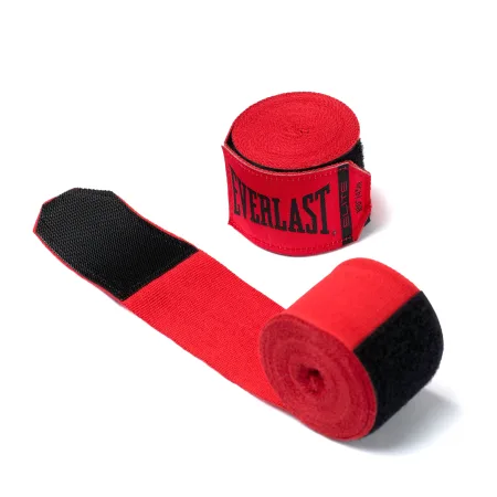 Бинти боксерські Everlast ELITE HANDWRAPS червоний універсальний 180 дюймів (457,2 см) (оригінал) P00003325
