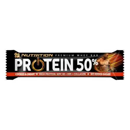 Protein Bar 50% - 24x40 г Крем з печивом
