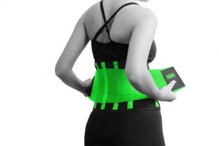 Пояс компресійний MadMax MFA-277 Slimming belt Black/neon green L