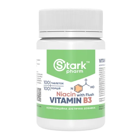 Vitamin B3 Niacin - 100 капсул