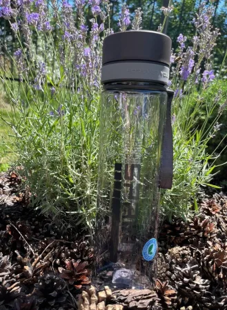 Пляшка для води CASNO 1000 мл KXN-1111 сіра