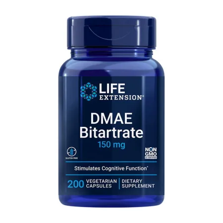 DMAE Bitartrate 150 мг - 200 капсул