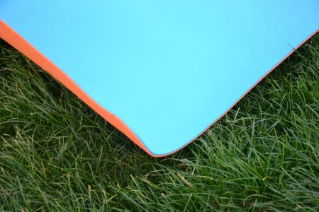 Yoga and fitness mat U-POWEX TPE Yoga mat Orange/Blue (183x61x0.6)