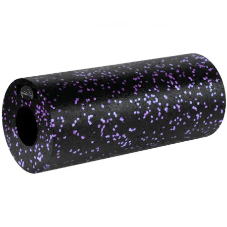 Масажний набір PowerPlay PP_4015 EPP Foam Roller Set 4 in1 2 ва роли + 2 ва м'ячі Чорно Фіолетовий