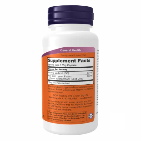 Indole-3-Carbinol (I3C) 200 мг 60 вегетарианских капсул (до 10,26)
