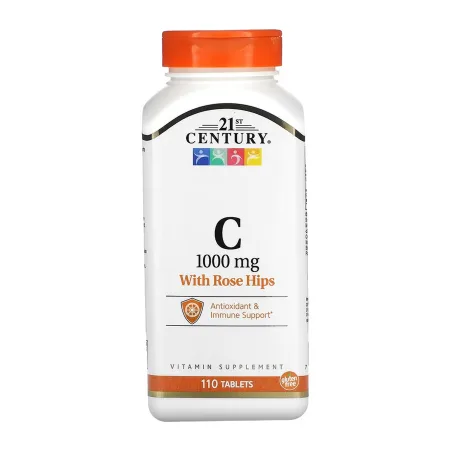 C 1000 мг With шипшини - 110 таблеток