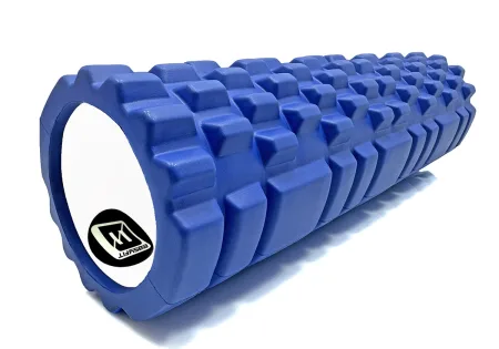 Масажний ролик EasyFit Grid Roller 45 см v.2,1 синій