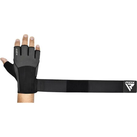 Рукавички для фітнесу RDX сірі з EVA padding-XL