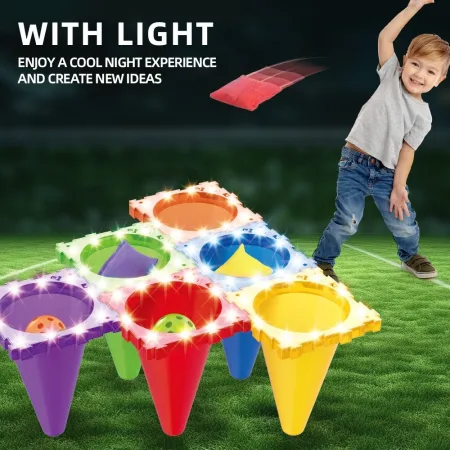 Набір 3в1 (3 конусів, 12 обручі, 6 кінеозологічних мішків)